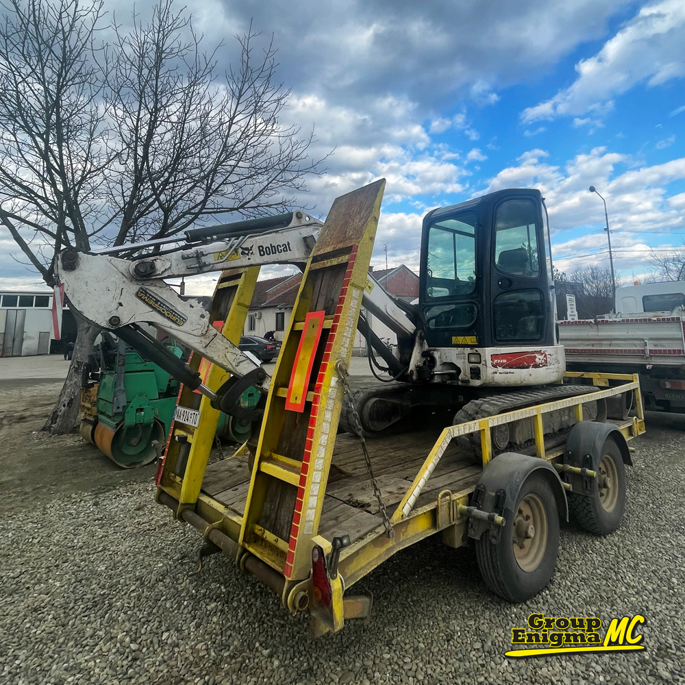 Nakon izvršenog remonta, mini bager Bobcat 430 predat je kupcu