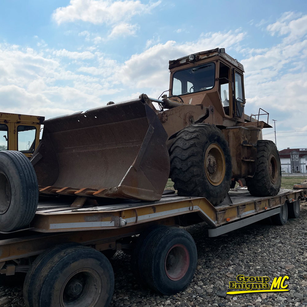 Izvršen je remont menjača na gradjevinskoj mašini ULT 160C
