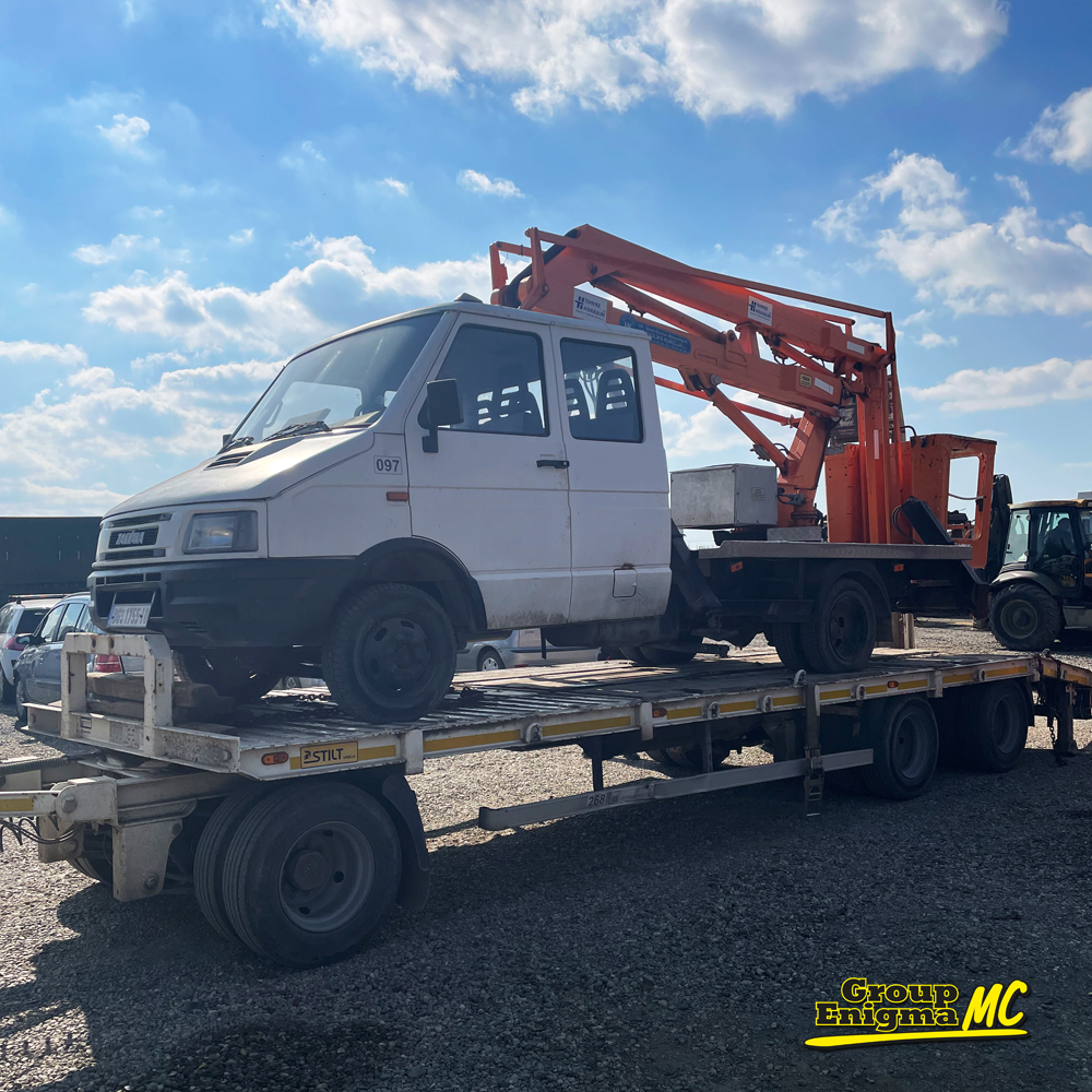 Na kamionu Iveco izvršeno sredjivanje šasije i hidraulike