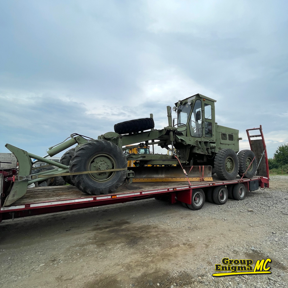 Izvršen remont obrtnog venca kao i zamena glavnog kočionog cilindra, hidromotora, glave i zaptivača kompresorana na mašini MG-145