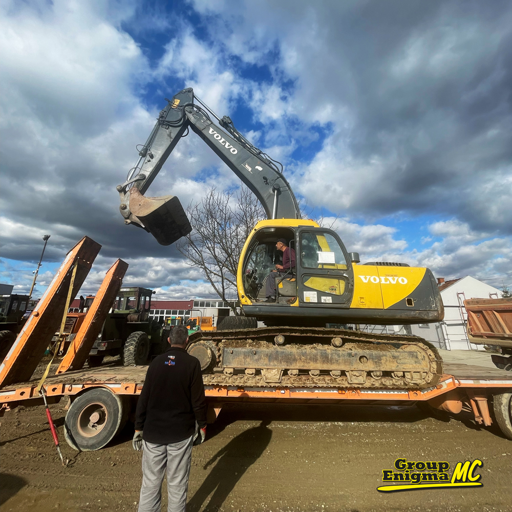 Generalni remont motora na Bageru VOLVO EC240